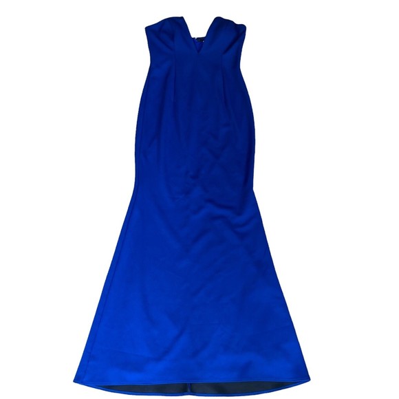 Katie May Crush Gown Women's Size L Formal Dress Blue $280 On Revolve NWOT - Picture 1 of 8